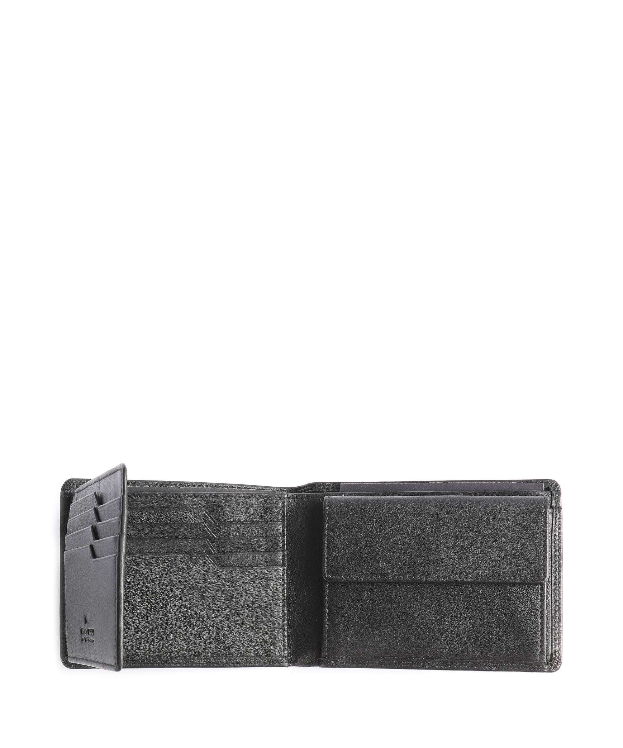 Braun Büffel Golf Secure Wallet black