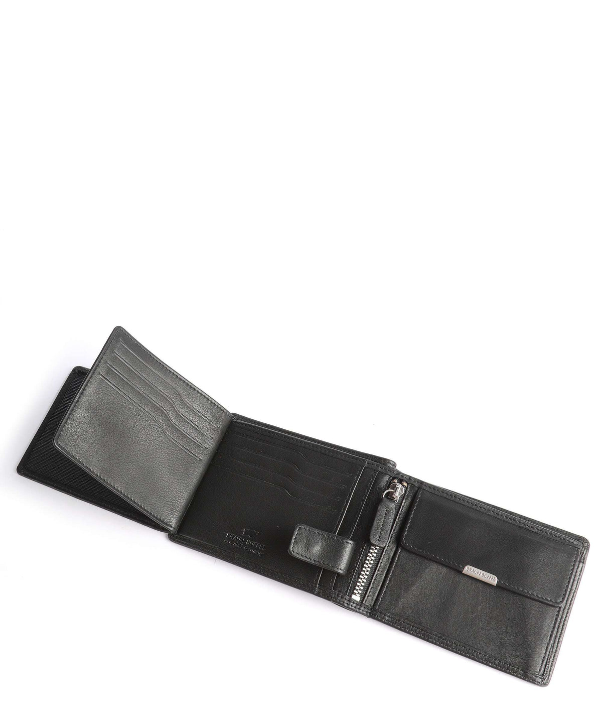 Braun Büffel Golf Edition Wallet schwarz