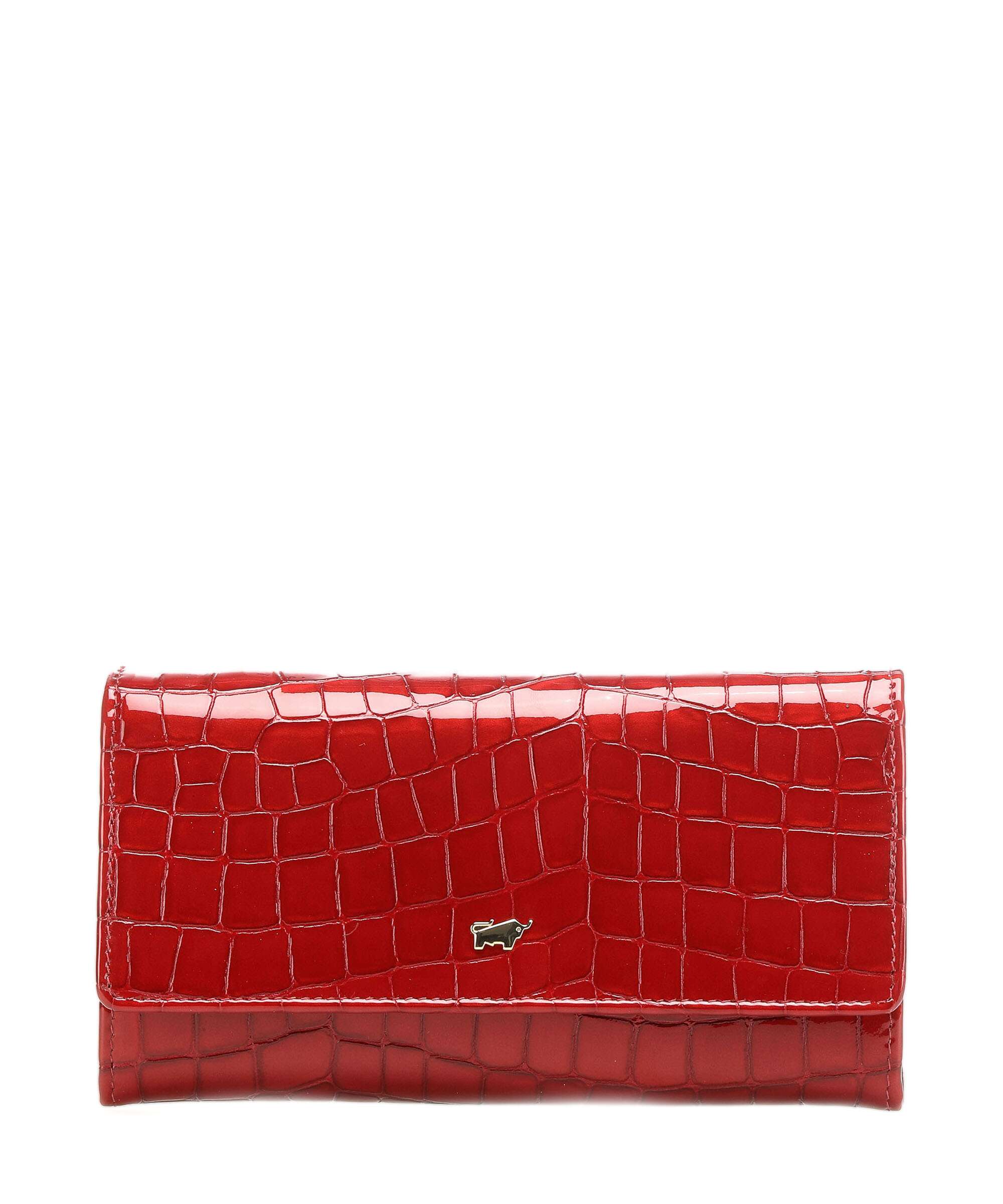 Braun Büffel Verona L Wallet rot