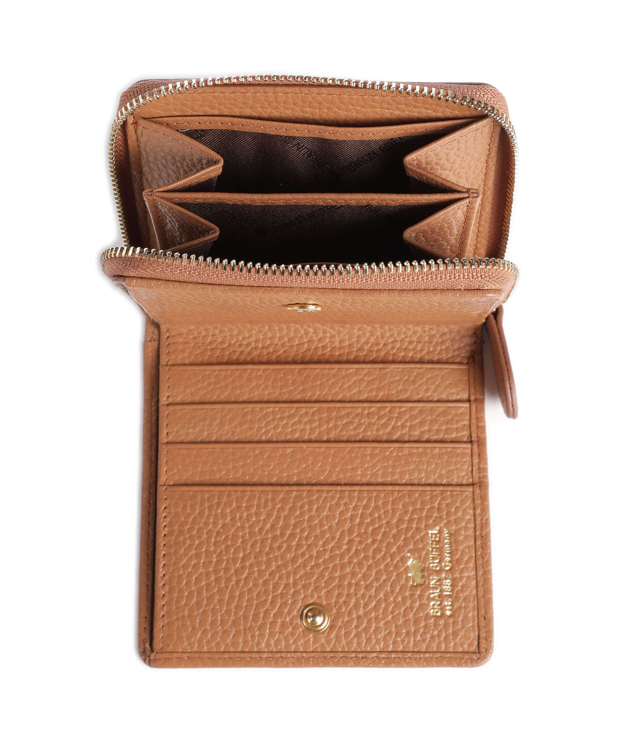 Braun Büffel Asti S Wallet cognac