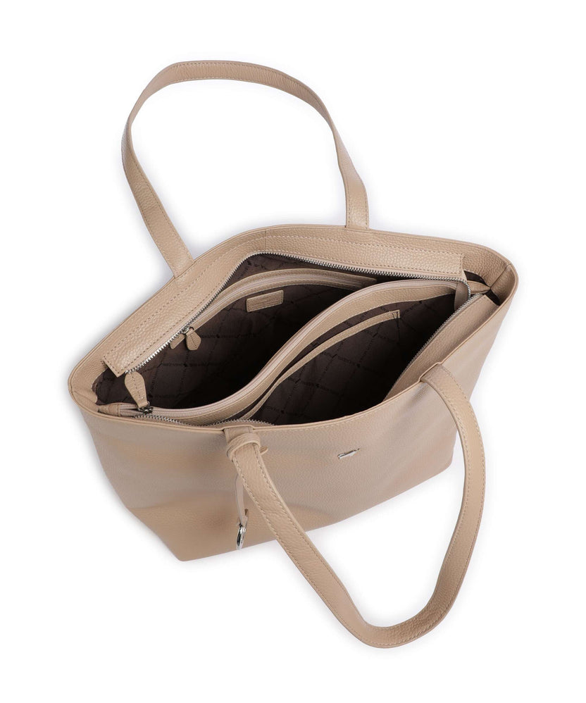 Braun Büffel Hanna Tote bag creme