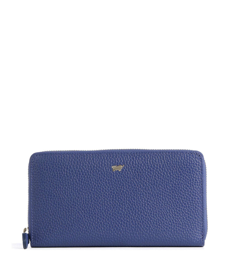 Braun Büffel Asti Wallet nachtblau