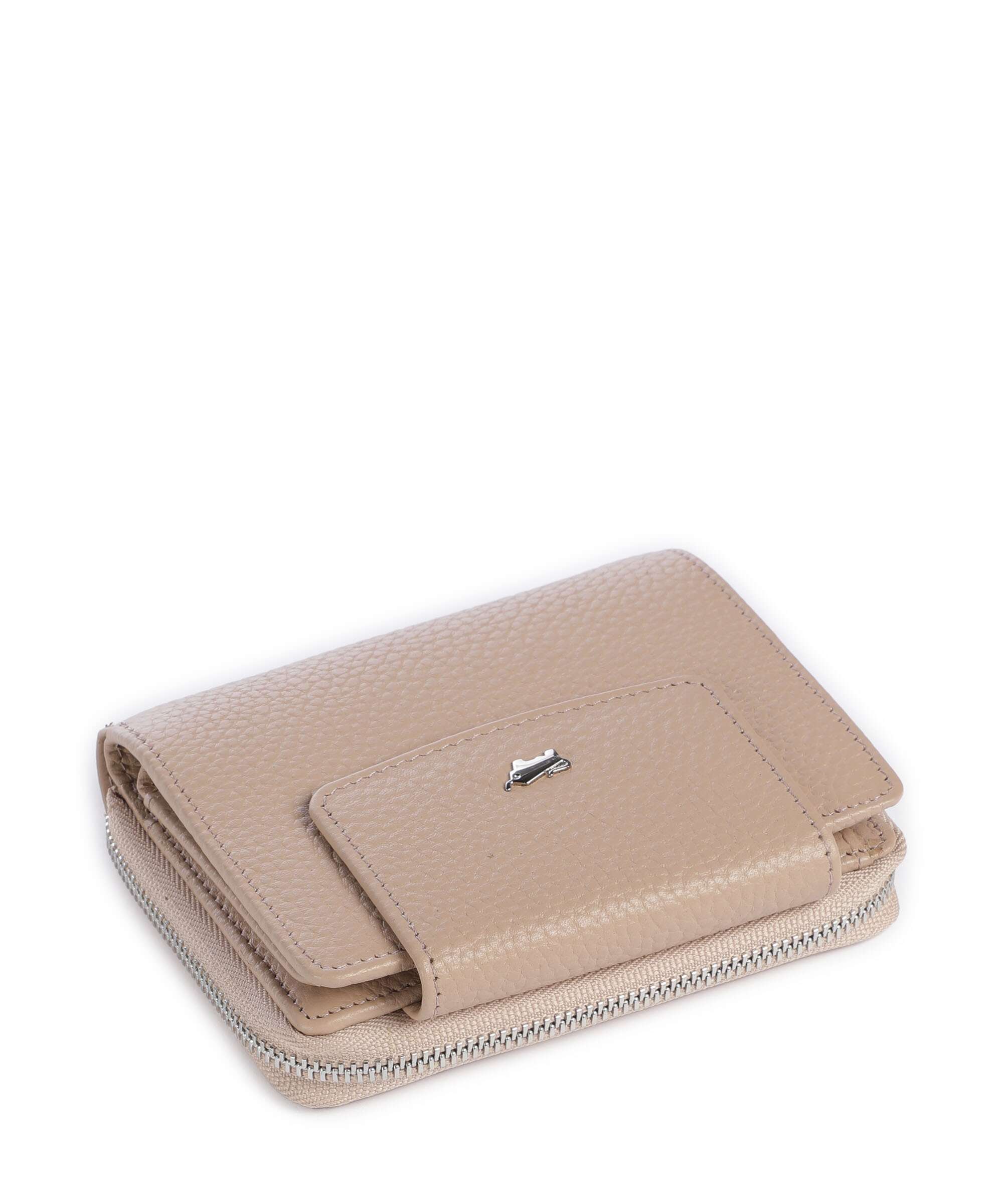 Braun Büffel Hanna M Wallet creme
