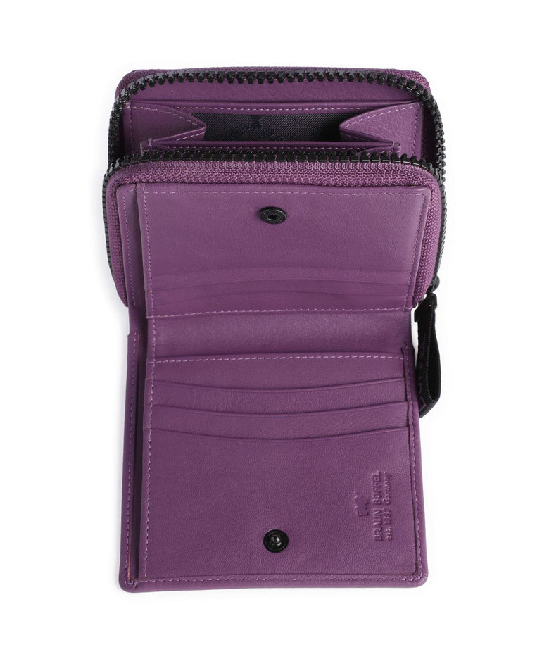 Braun Büffel Capri Wallet viola