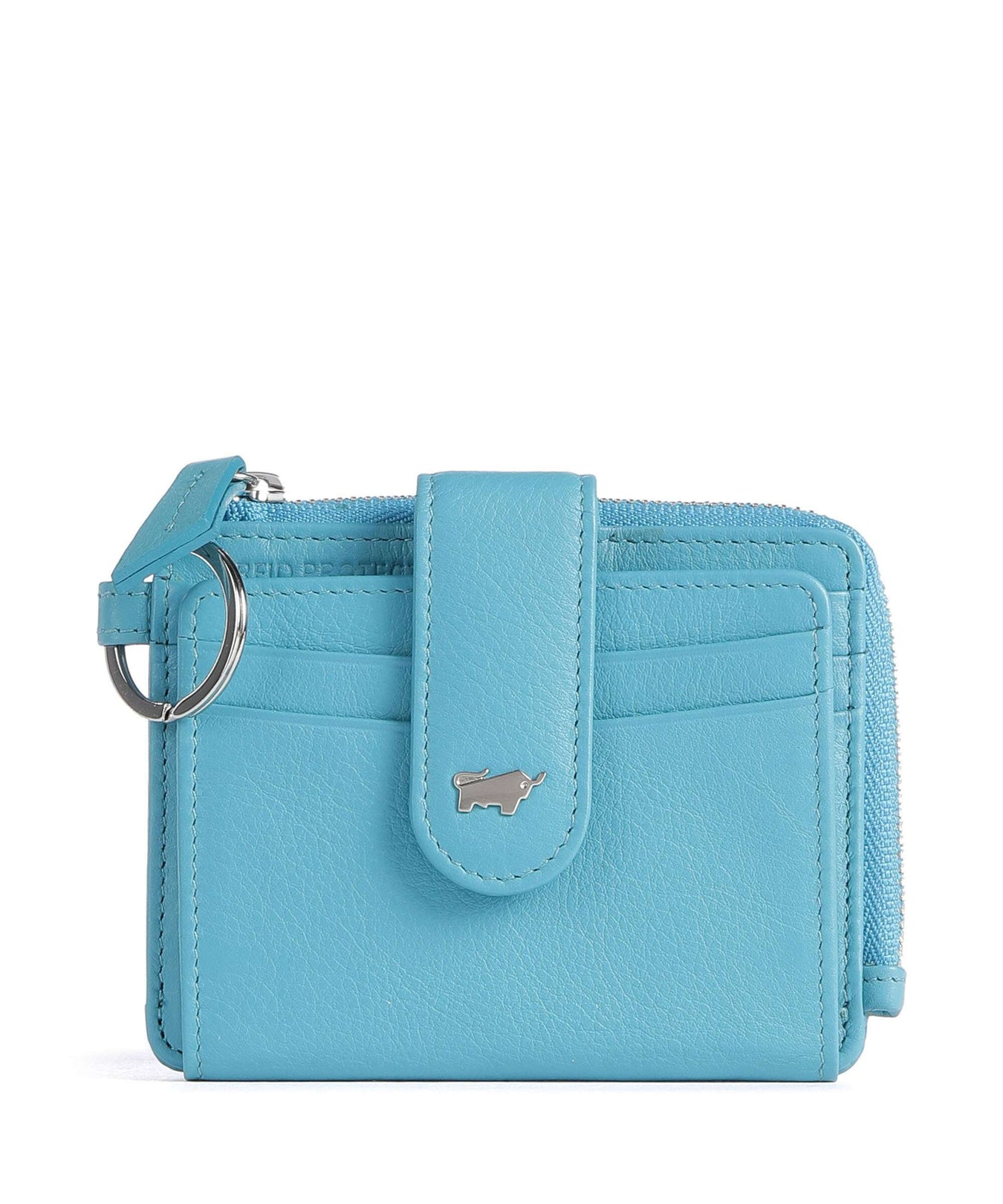Braun Büffel Joy RFID Credit card holder türkis