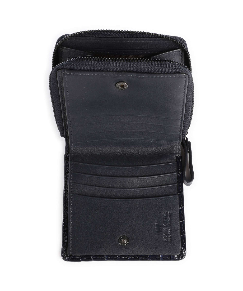 Braun Büffel Verona Wallet nachtblau