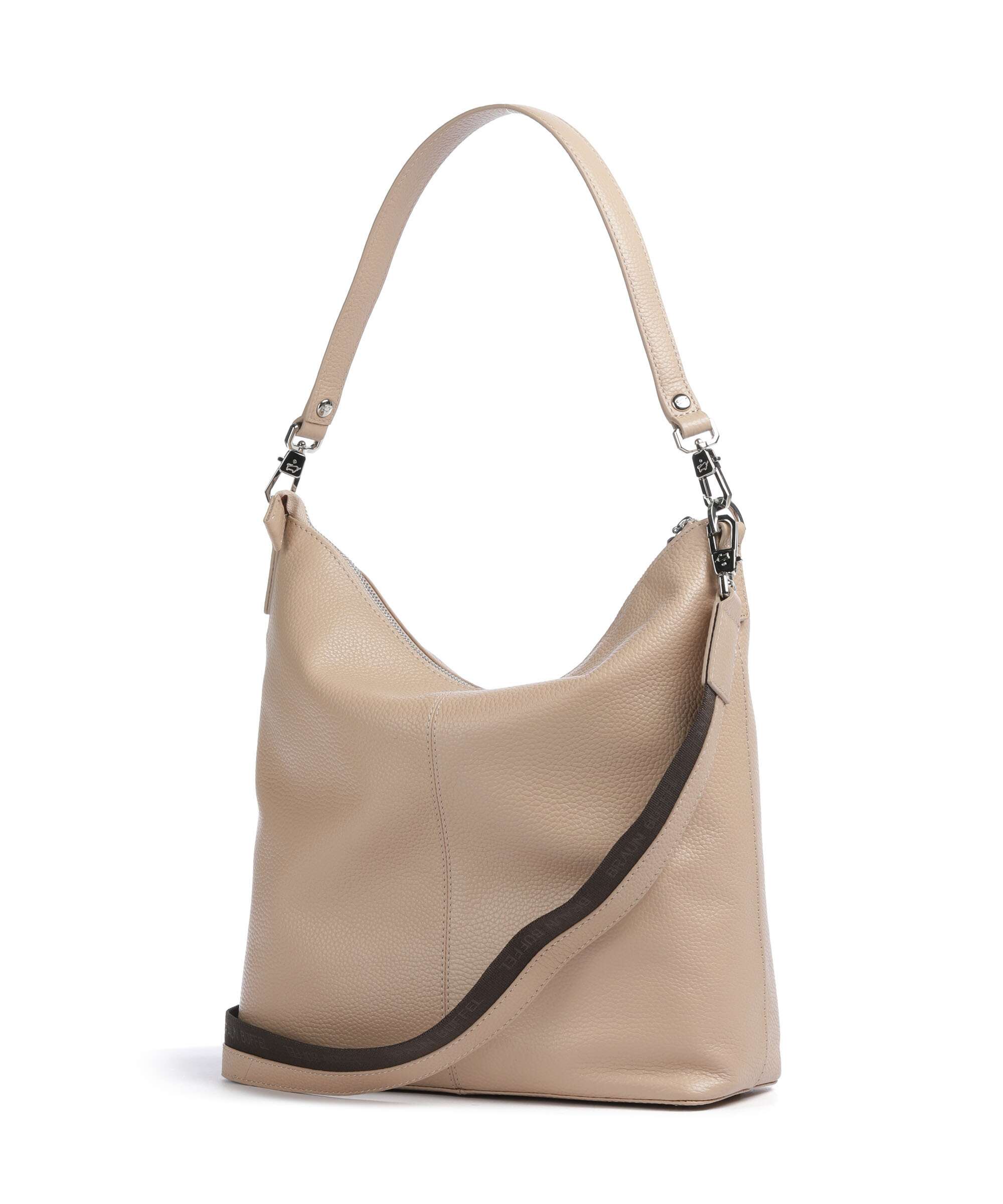Braun Büffel Hanna Hobo bag creme