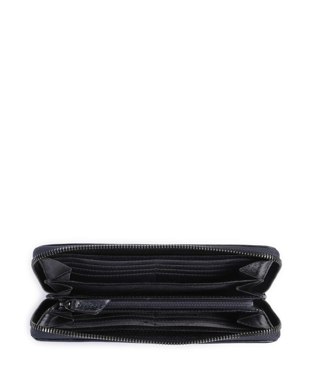 Braun Büffel Ruby Wallet blau