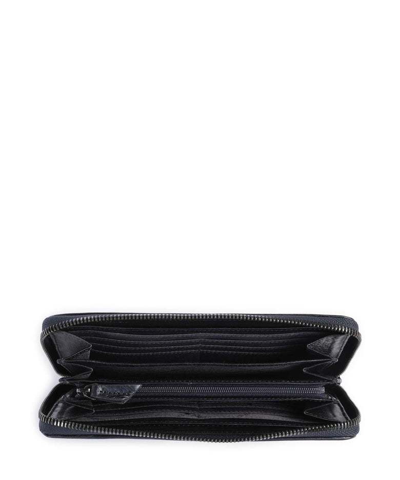 Braun Büffel Ruby RFID Wallet blau