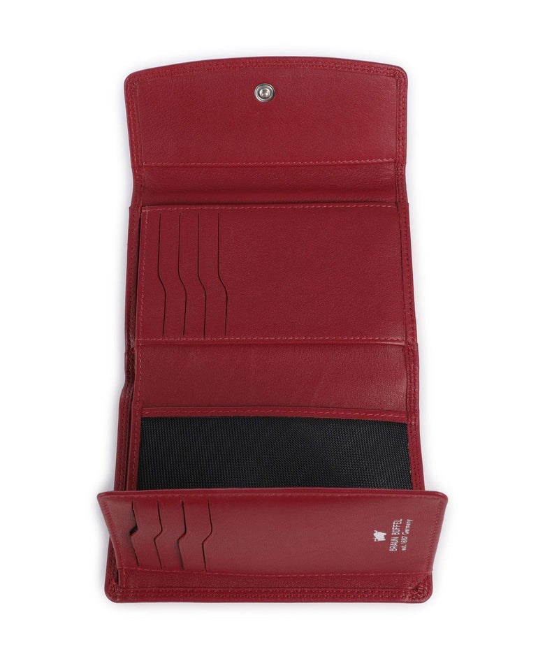 Braun Büffel Golf Wallet rot