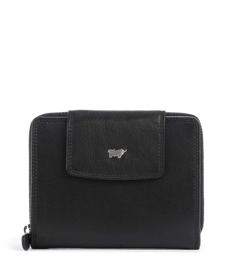 Braun Büffel Golf RFID Wallet schwarz