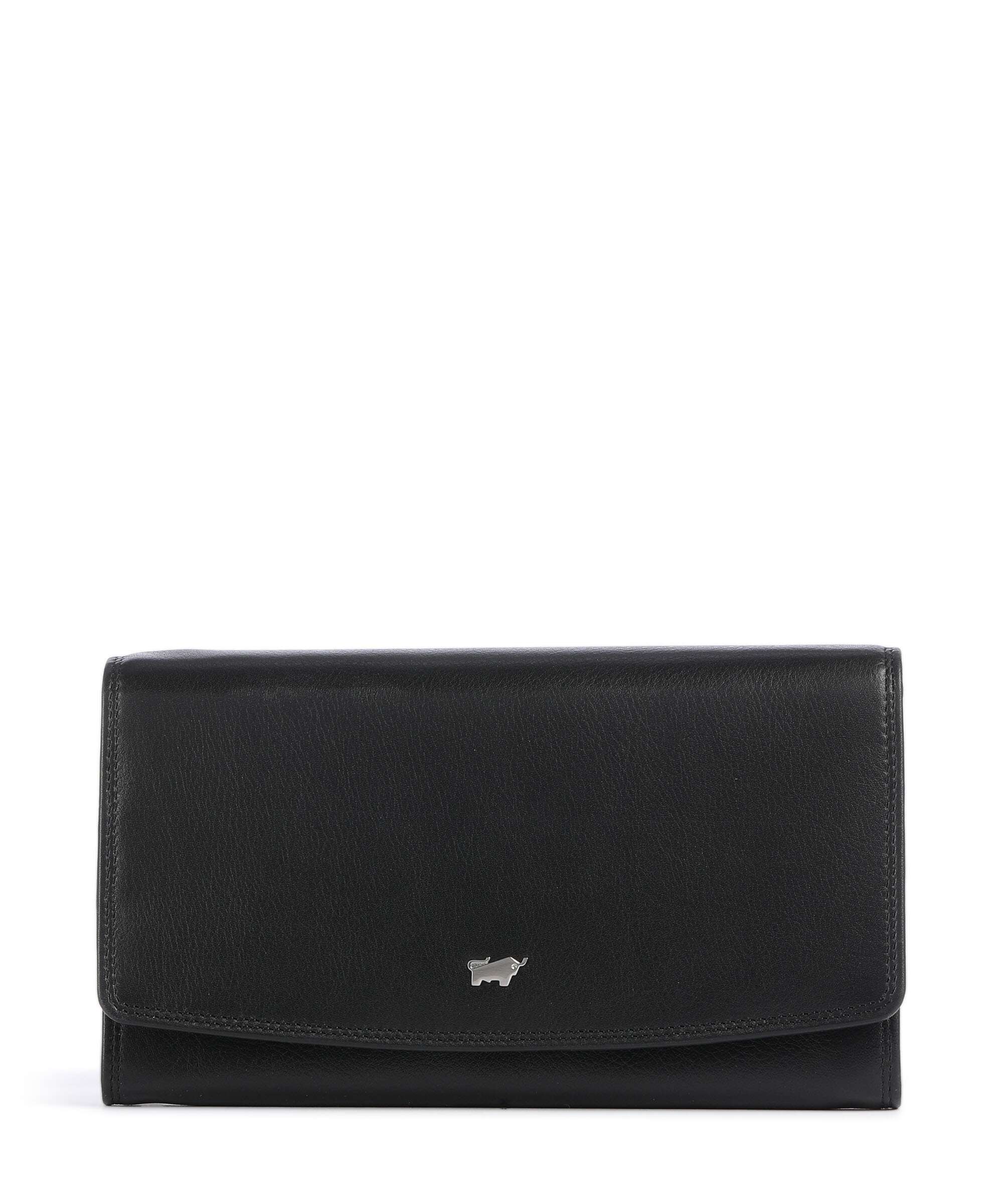 Braun Büffel Golf Wallet schwarz