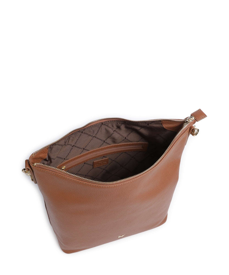 Braun Büffel Hanna Hobo bag saddle brown