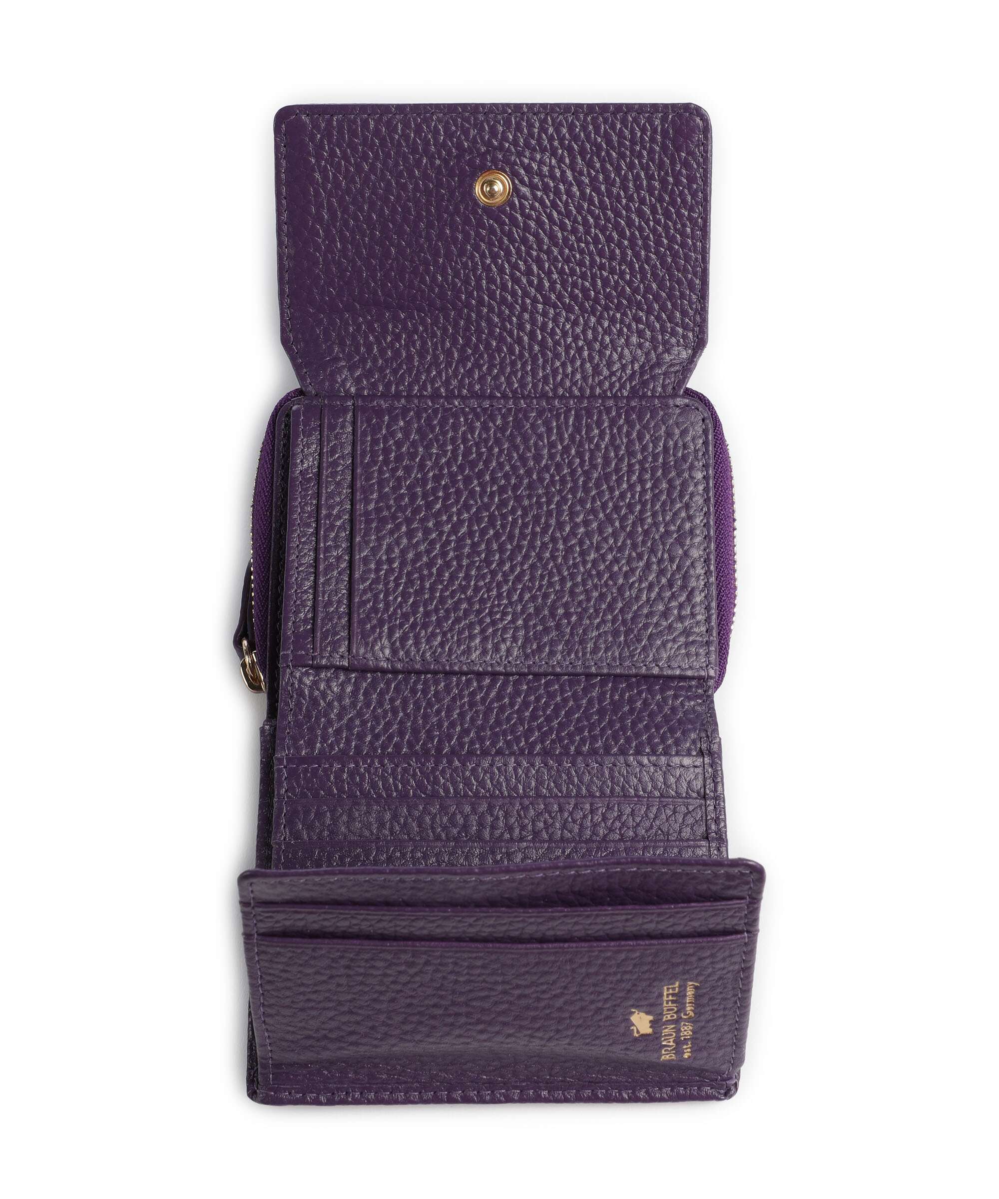 Braun Büffel Asti Wallet mystery violet