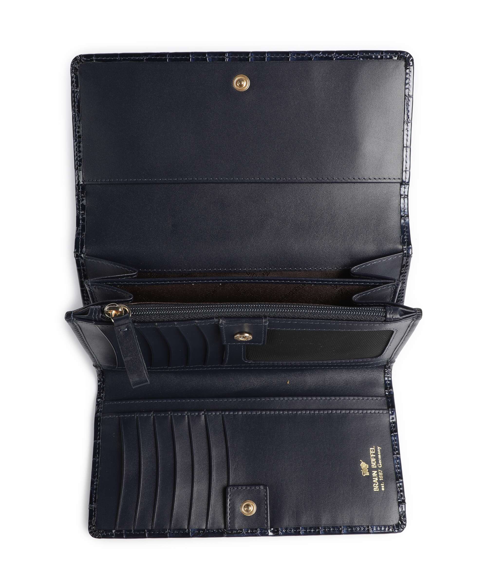 Braun Büffel Verona L Wallet dark navy