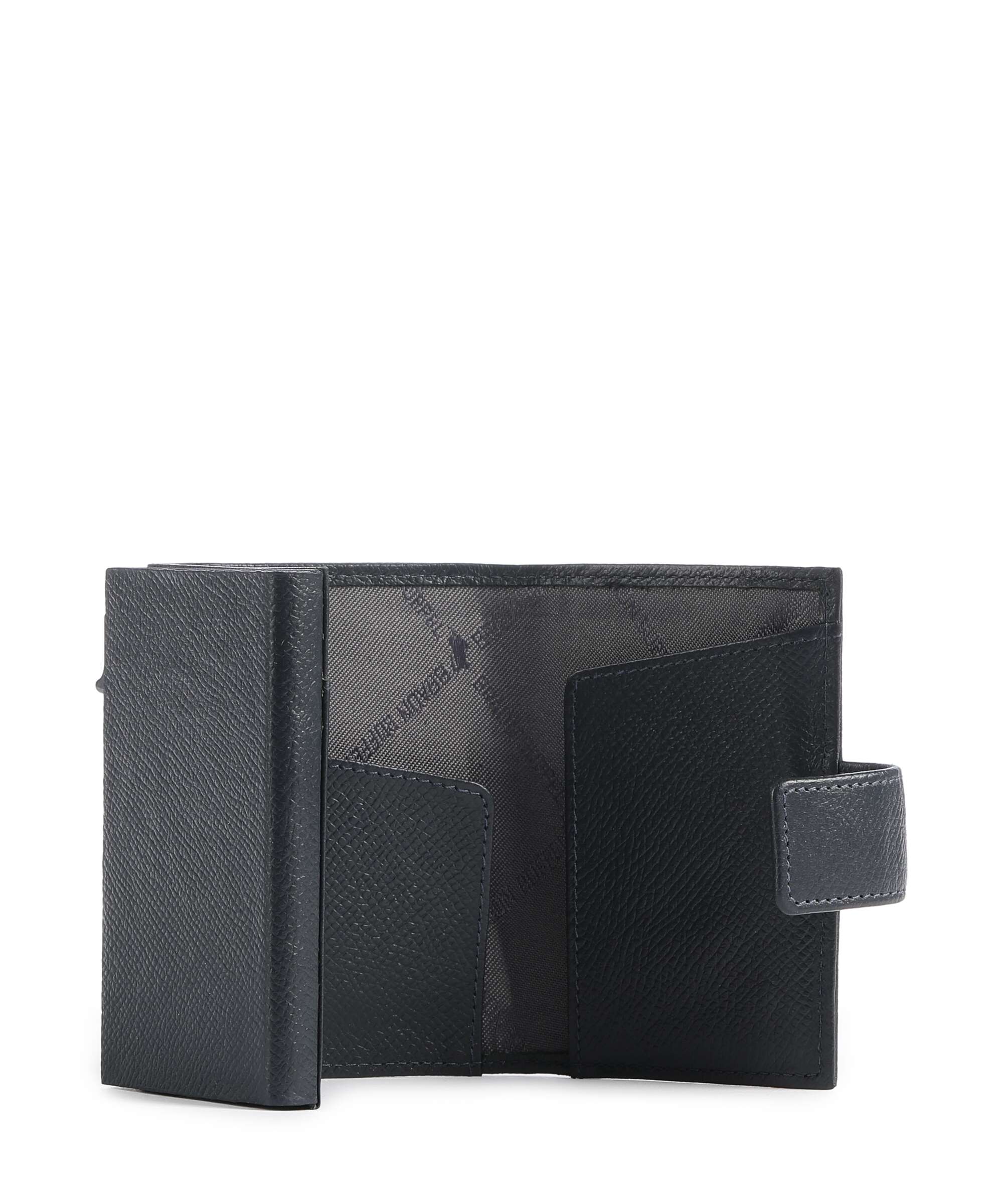 Braun Büffel Robin Wallet blau