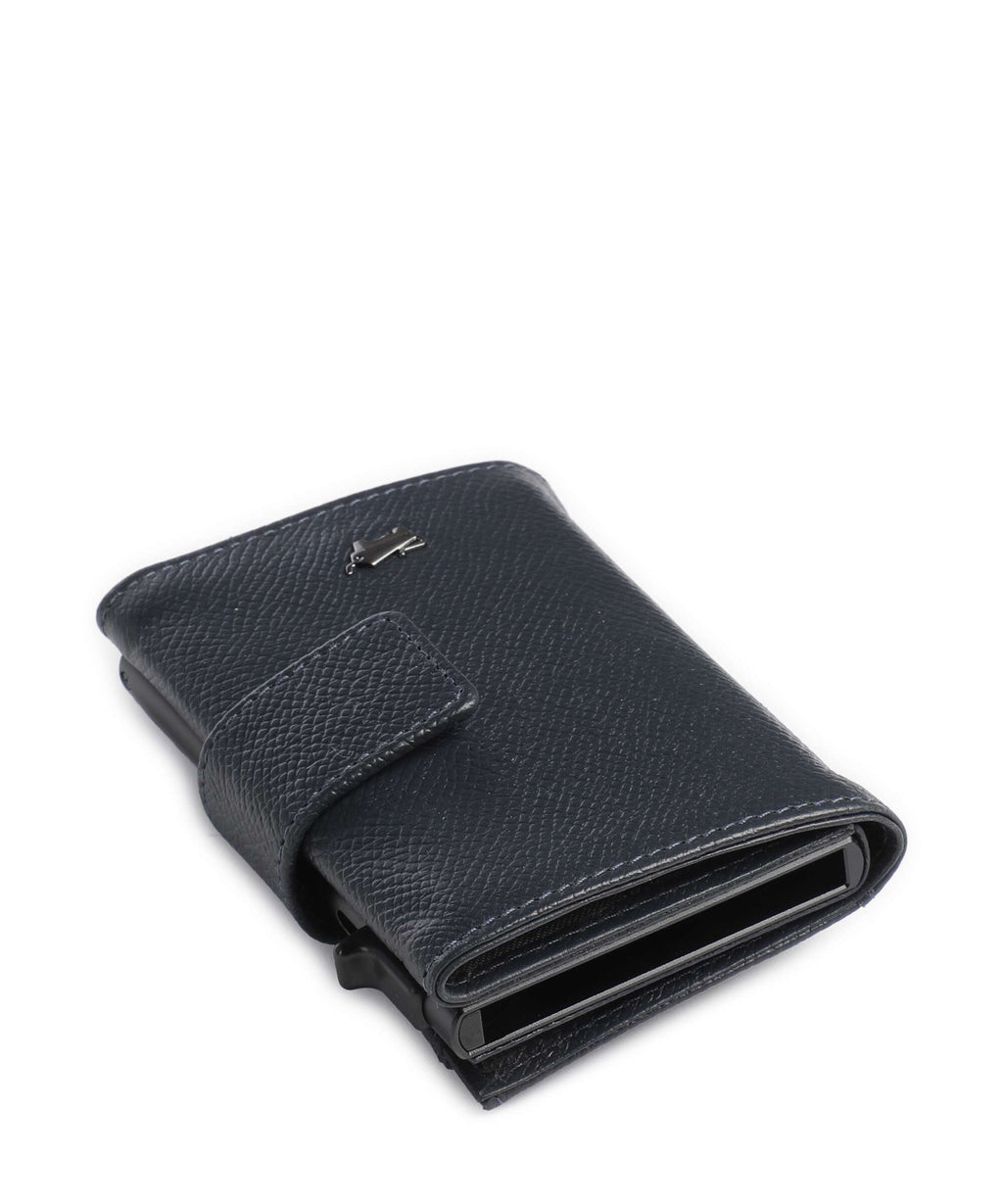 Braun Büffel Robin Wallet blau