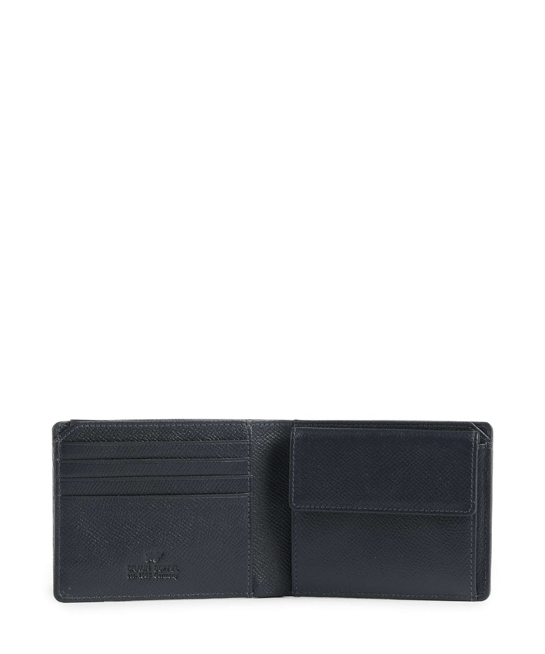 Braun Büffel Robin Wallet blau