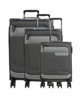 Travelite Viia Set kolica na 4 kotača schiefer
