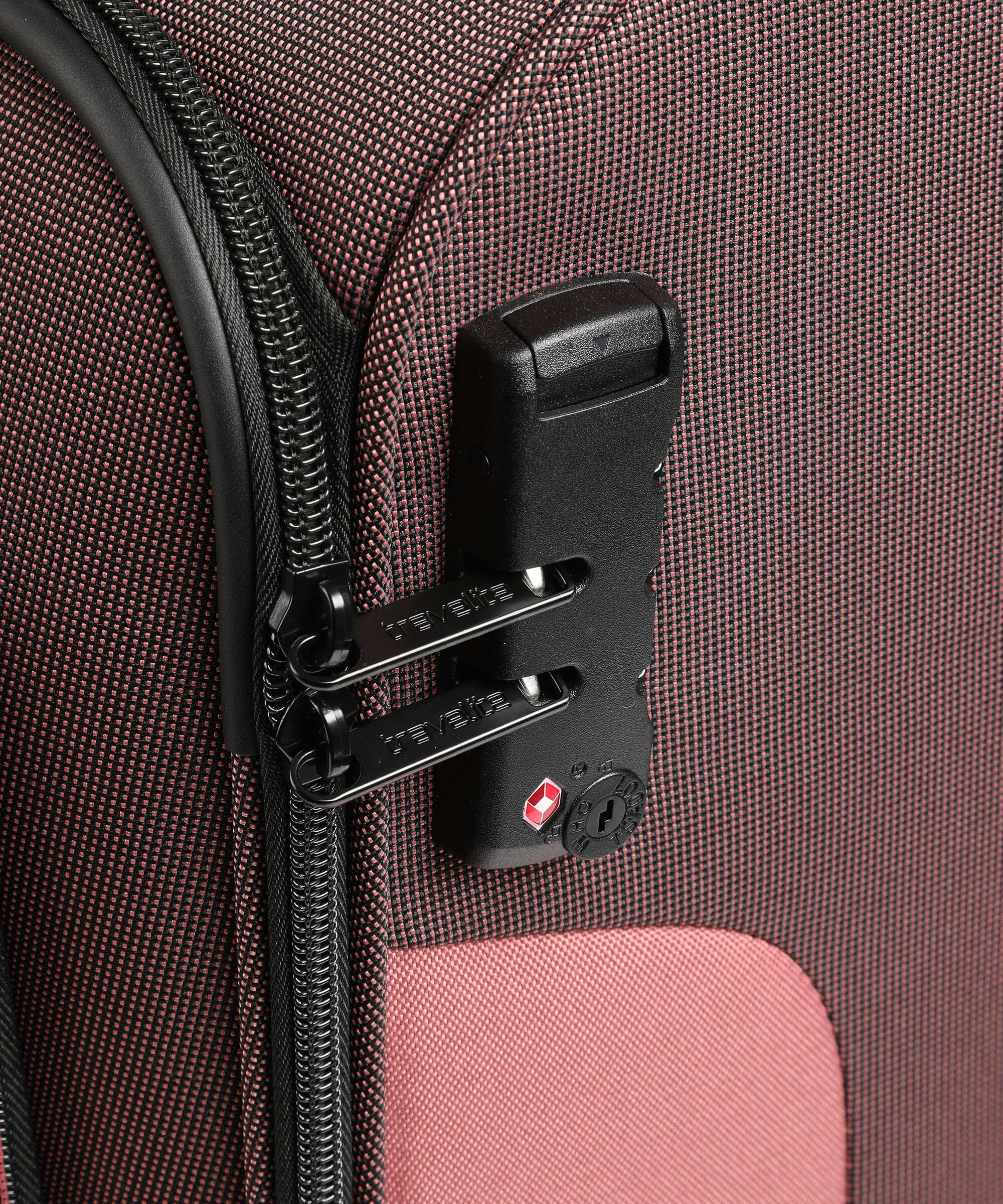 Travelite Viia Spinner (4 wheels) frühlingsrose