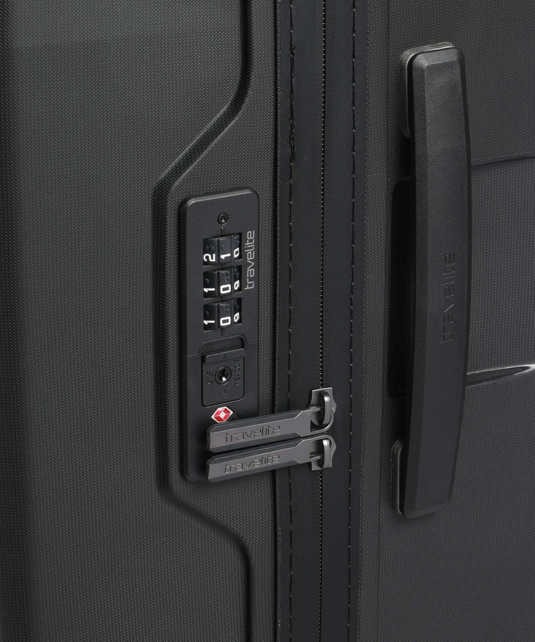 Travelite Elvaa Suitcase set (4 wheels) schwarz