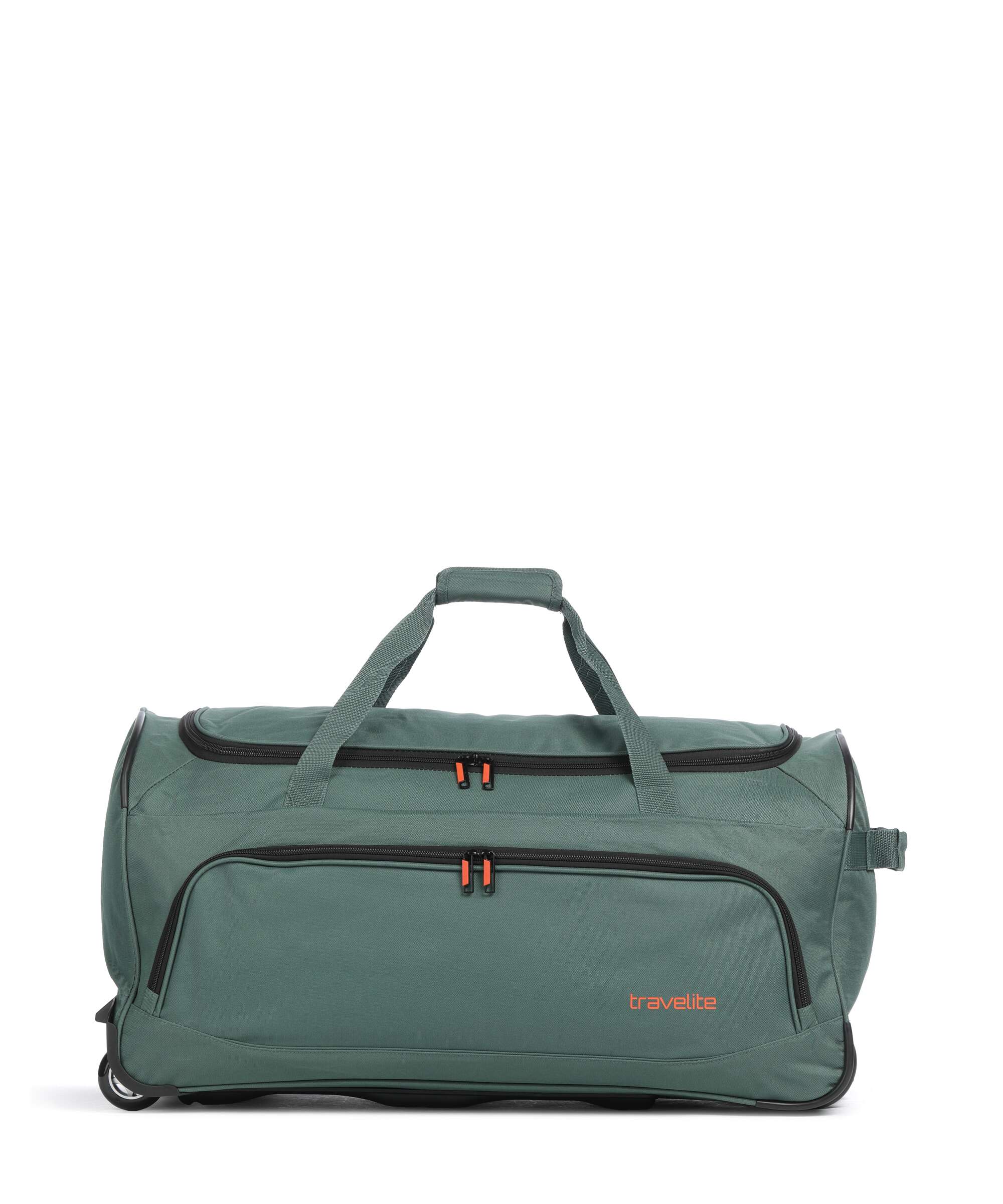 Travelite Basics Travel bag with wheels dunkelgrün
