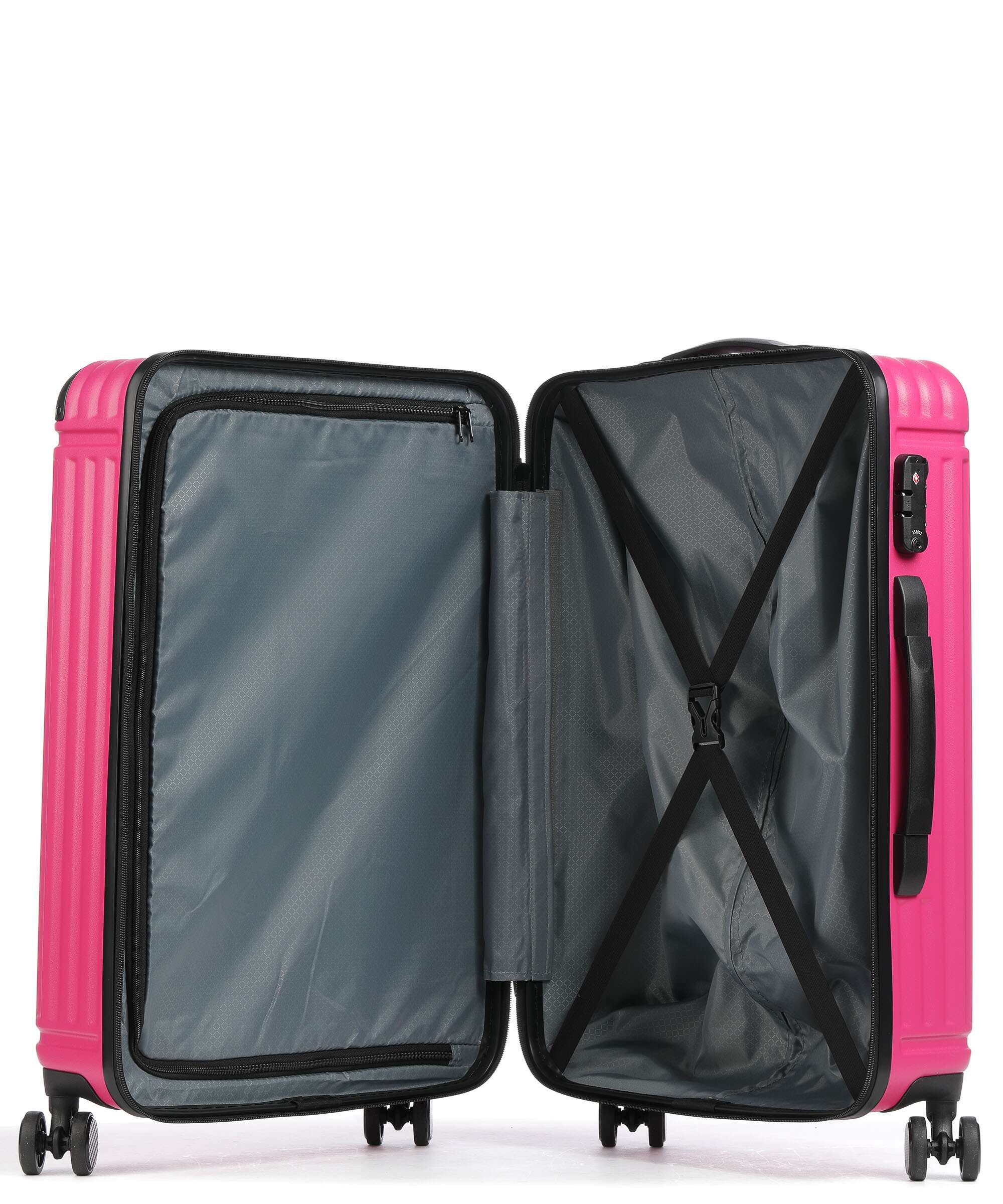 Travelite Cruise M Spinner (4 wheels) pink