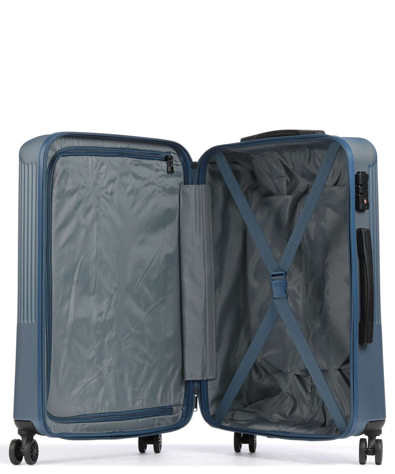 Travelite Bali Suitcase set (4 wheels) blau