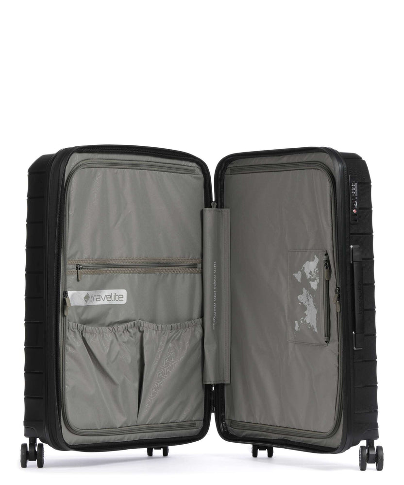 Travelite Mooby Spinner (4 wheels) schwarz