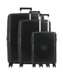 Travelite Orbita Suitcase set (4 wheels) schwarz