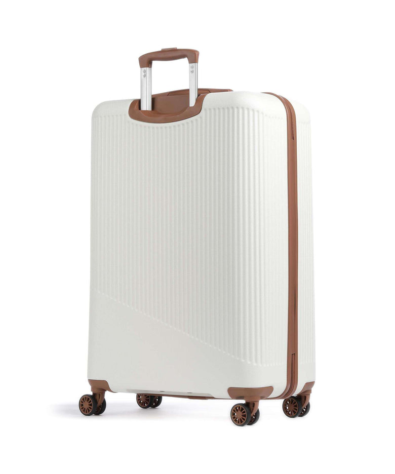 Travelite Bali Spinner (4 wheels) weiss/cognac