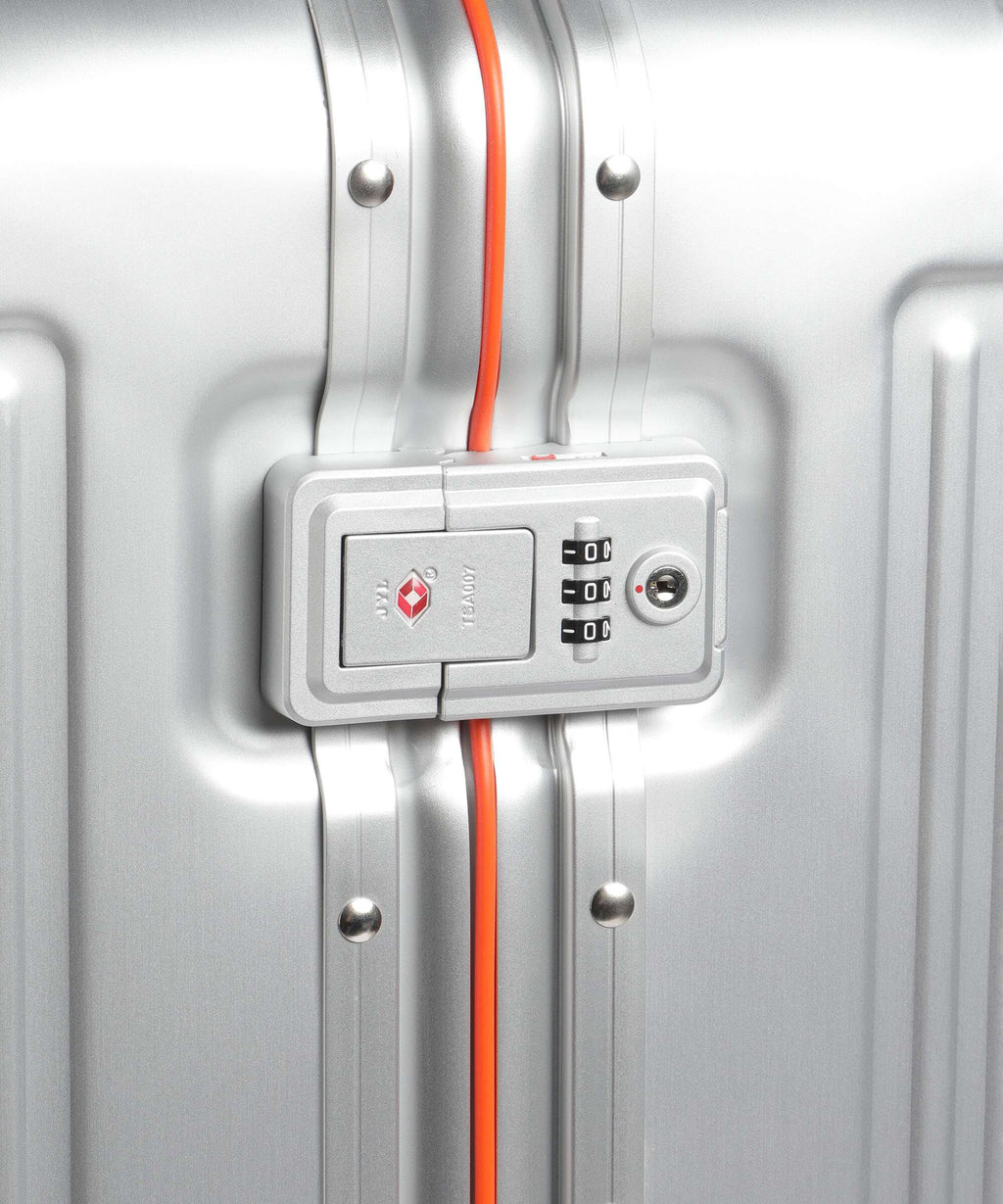 Travelite Next Spinner (4 wheels) silber orange