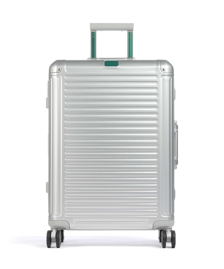 Travelite Next Spinner (4 wheels) silber/grün