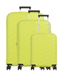 Travelite Burano Set kolica na 4 kotača apple green