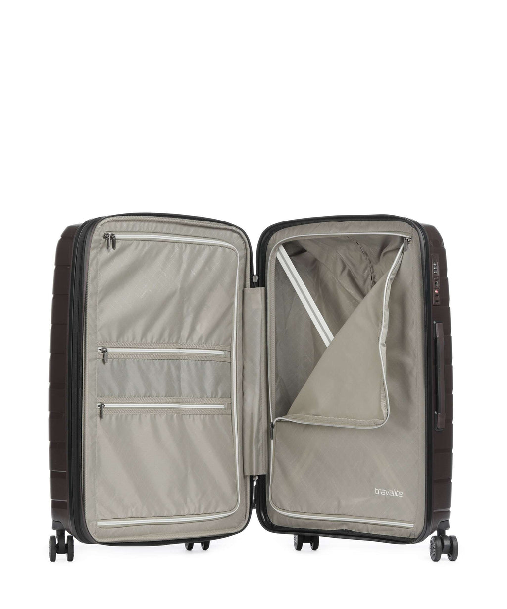 Travelite Air Base Suitcase set (4 wheels) coffee