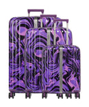 Travelite Lascana Edition Set kolica na 4 kotača purple swirl