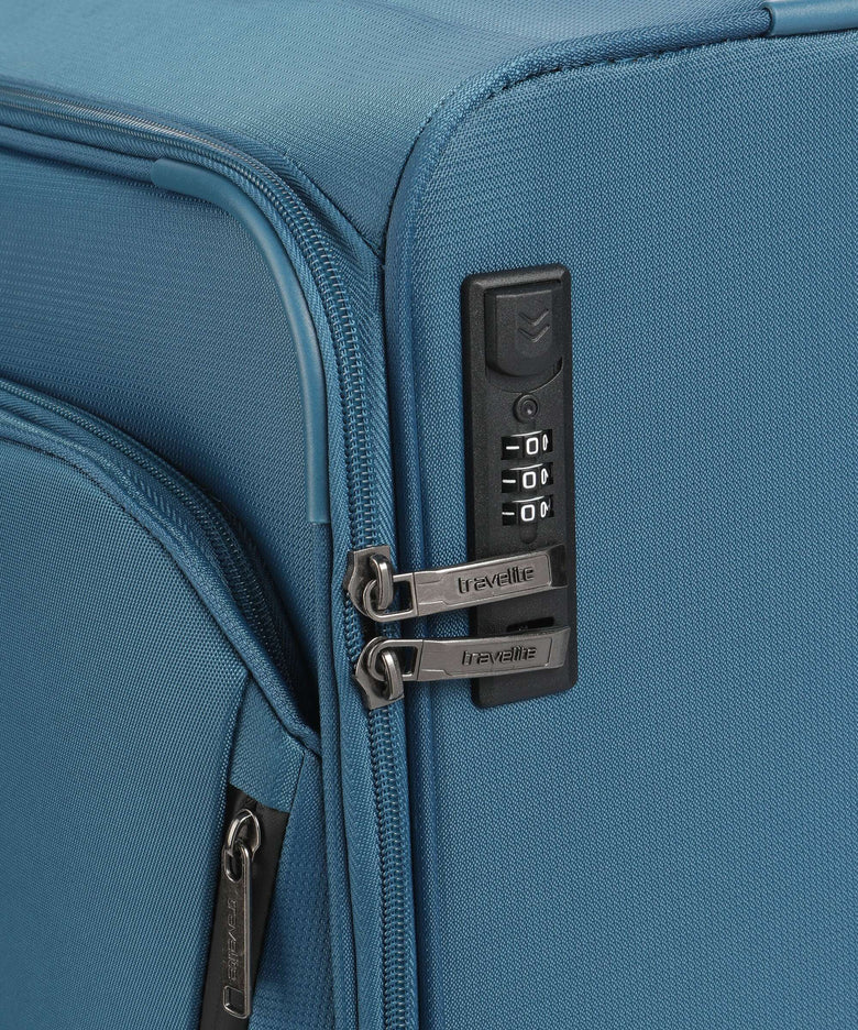 Travelite Cabin Max Spinner (4 wheels) petrol