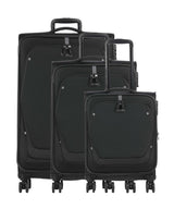 Travelite Umbria Set kolica na 4 kotača black