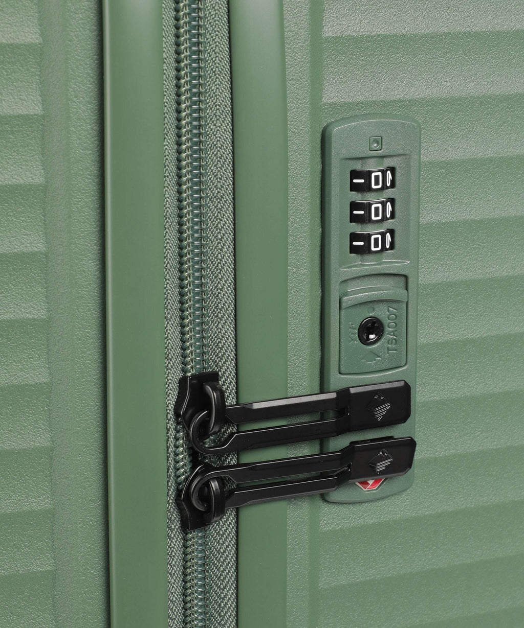 Travelite Air Stripe Spinner (4 wheels) green