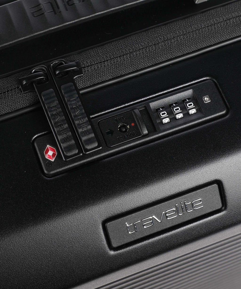 Travelite Millenium Spinner (4 wheels) black