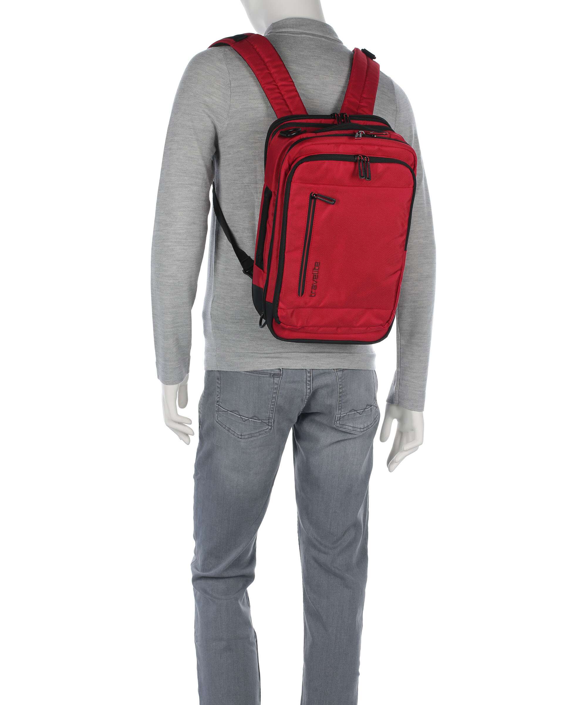 Travelite Crosslite Travel backpack red