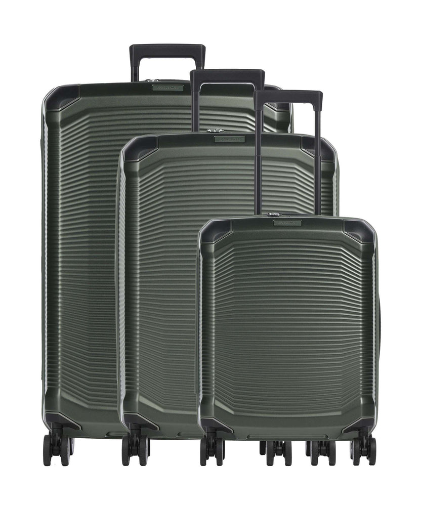 Travelite Millenium Suitcase set (4 wheels) pine green