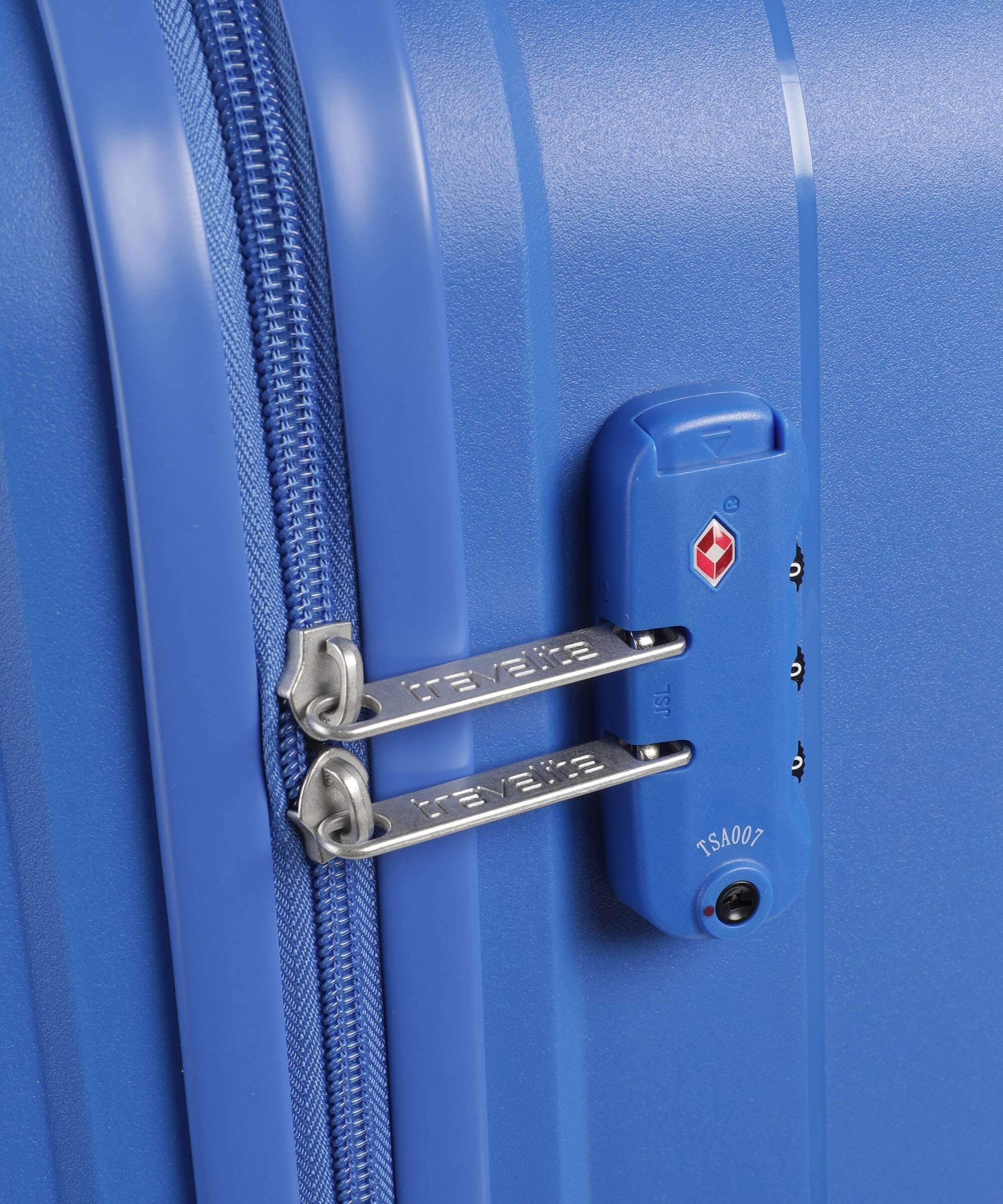 Travelite Pacific Suitcase set (4 wheels) blue