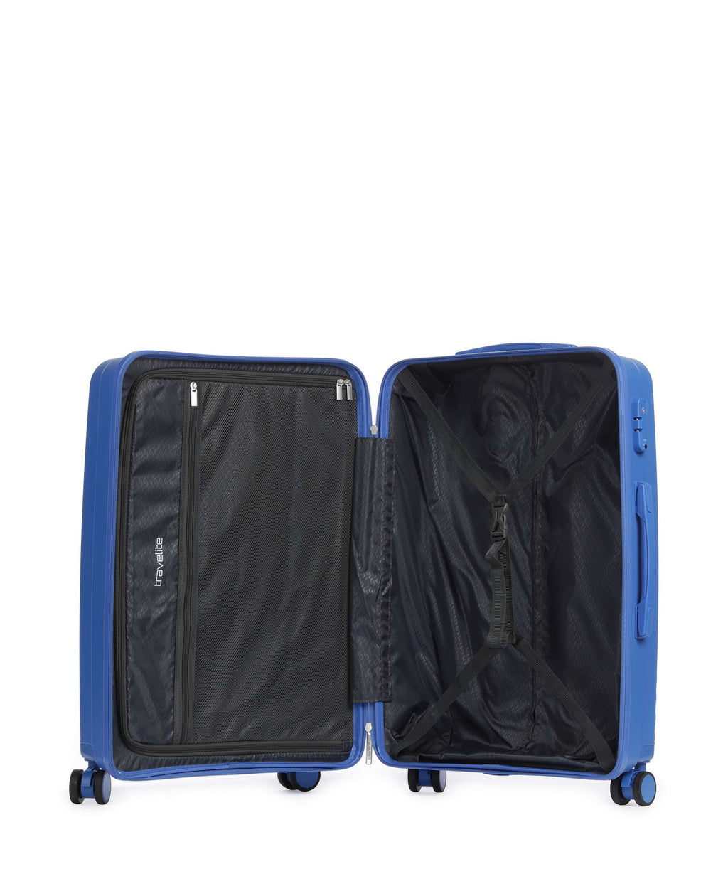 Travelite Pacific Suitcase set (4 wheels) blue