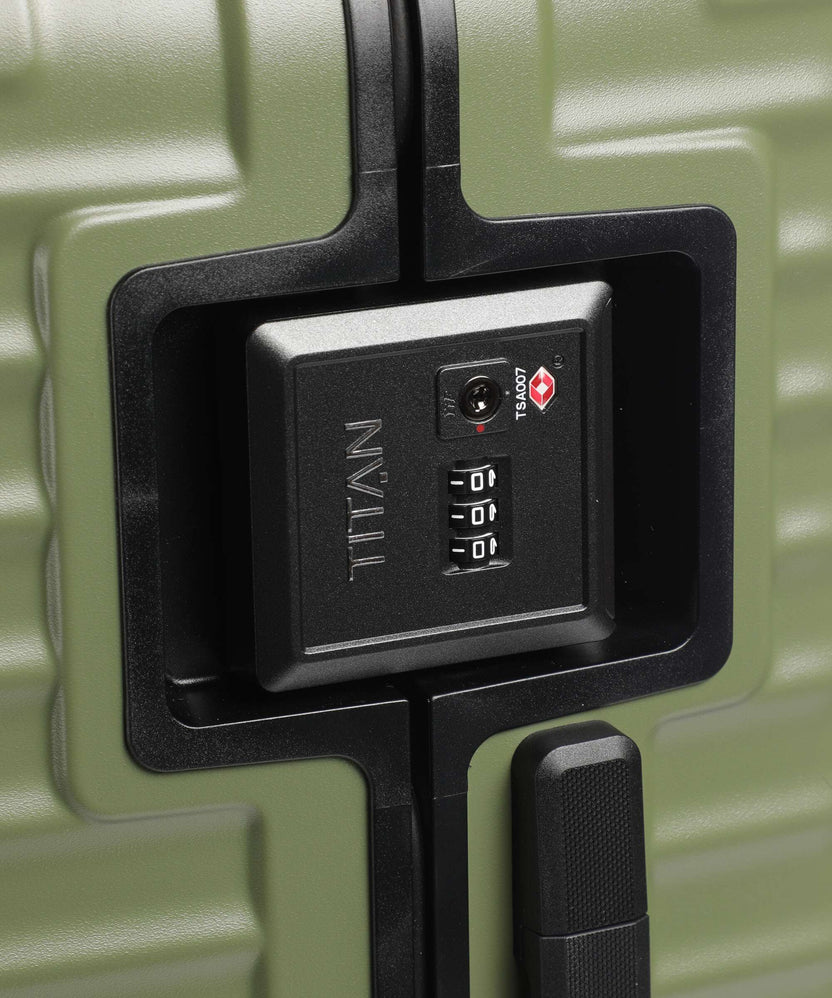 Titan Overseas Spinner (4 wheels) forest green