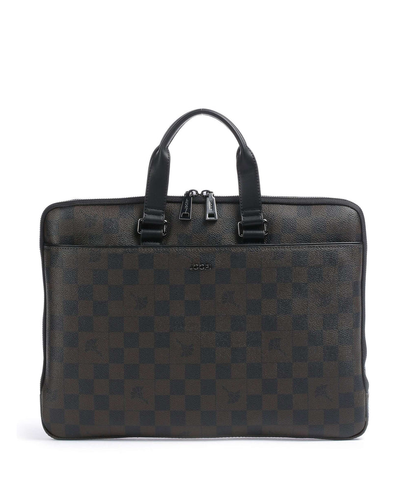 JOOP! Cortina Piazza Janus Briefcase seal brown