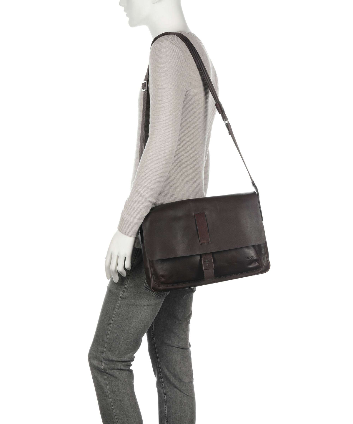 JOOP! Loreto Janis Messenger bag seal brown