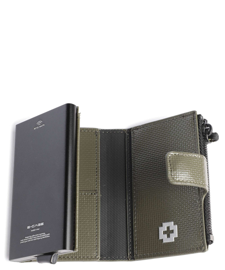 Strellson Stockwell 2.0 stockwell 2.0 c-four e-cage sv8 RFID Credit card holder khaki