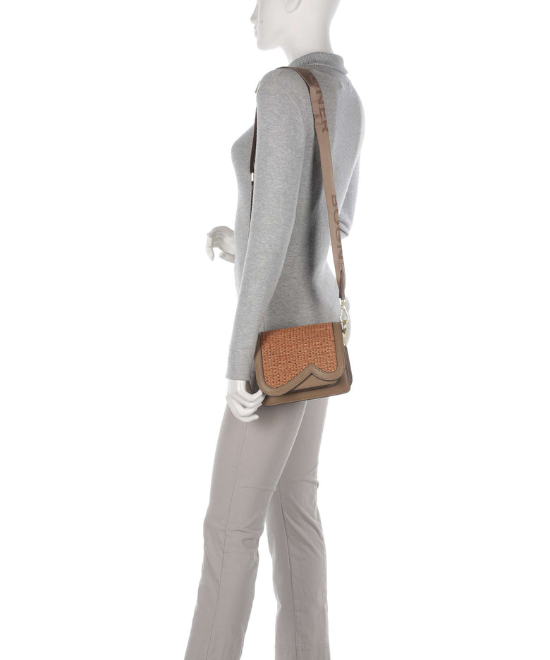 Bogner Bex Rafia Eartha Shoulder bag portabella