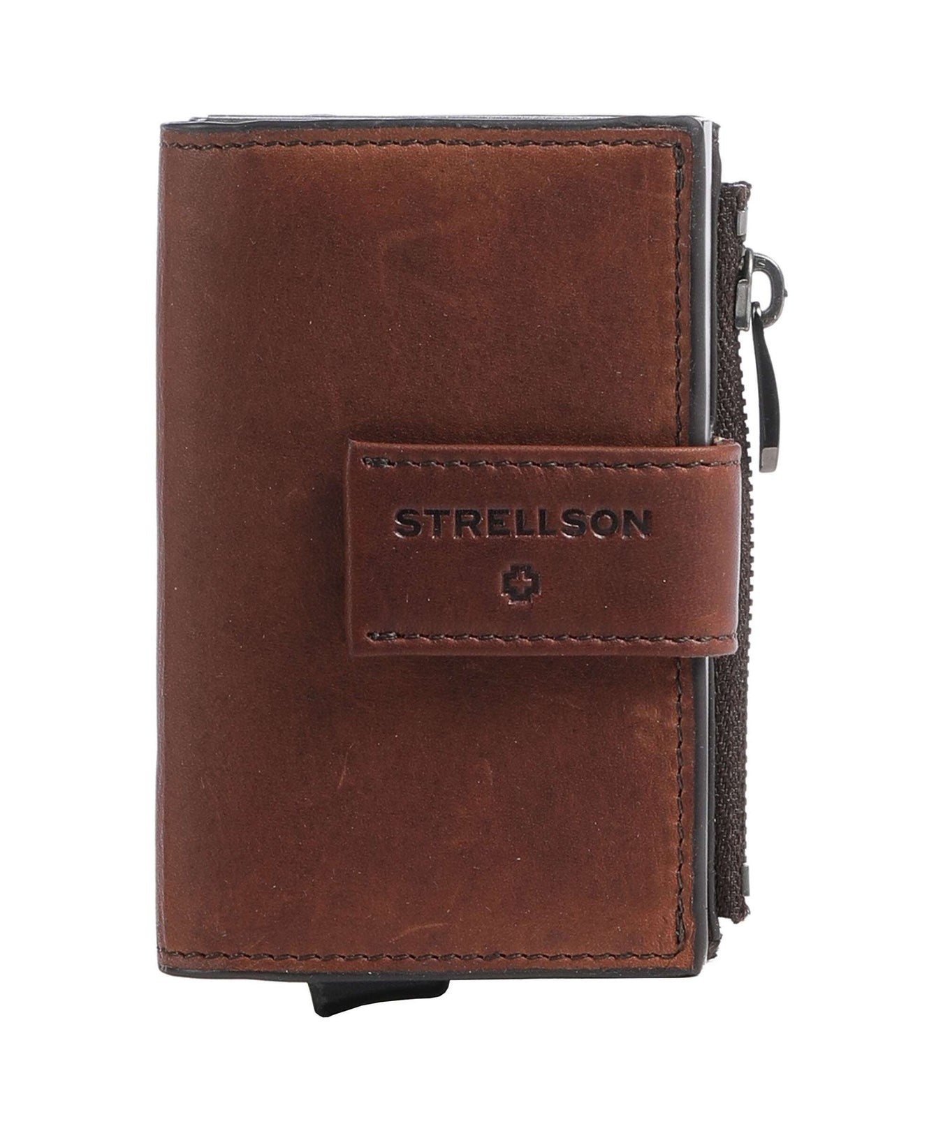 Strellson Brick Lane C-Four RFID Credit card holder dark brown